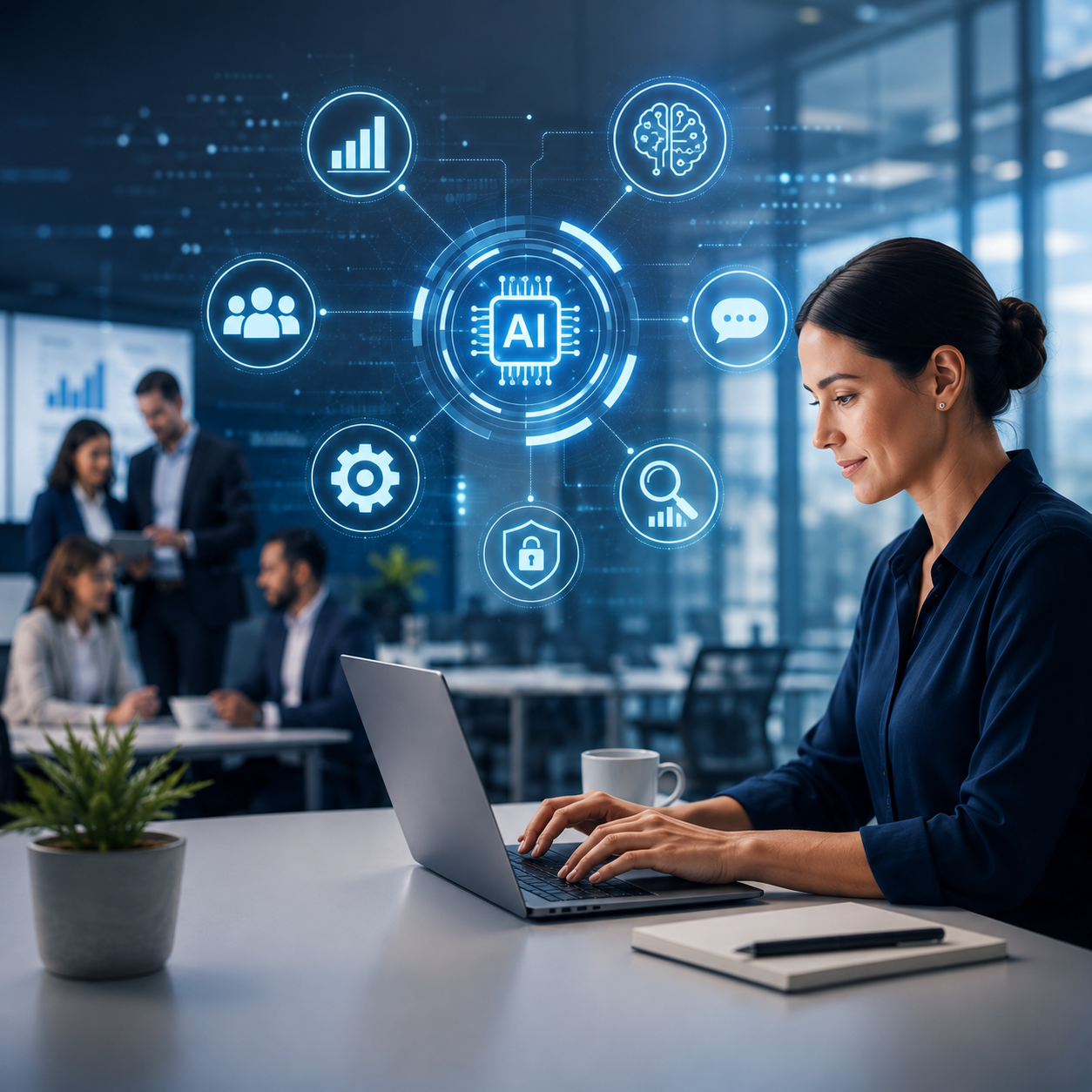 AI in Today’s Workforce: Transforming Work and Empowering People