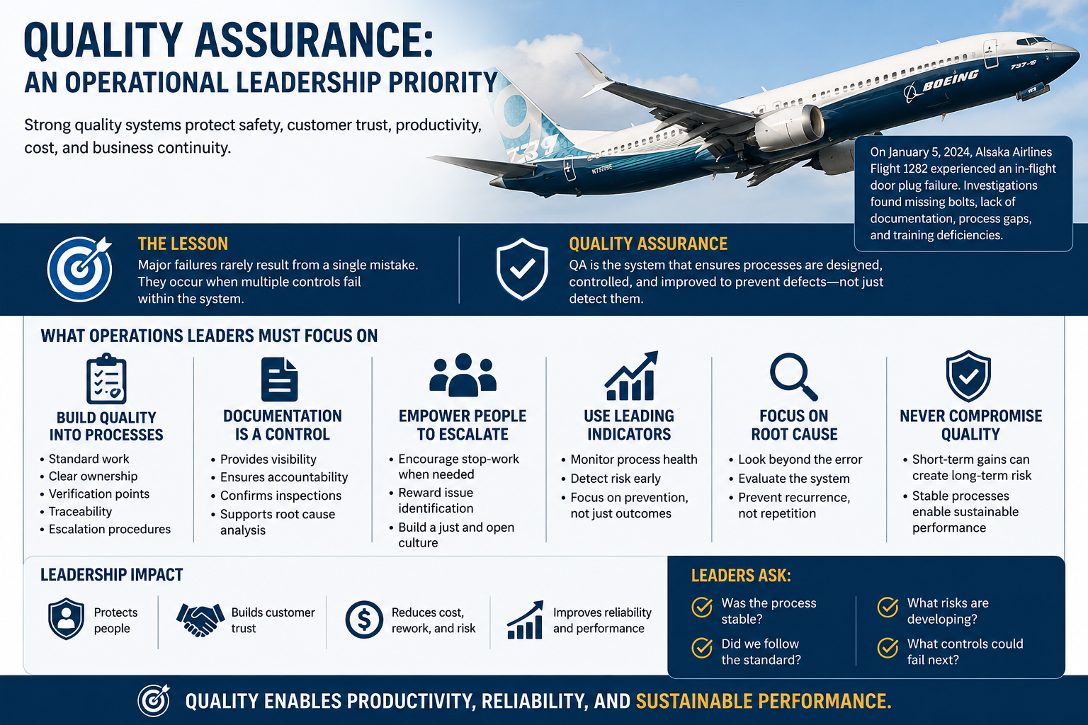 Lessons from Boeing’s Quality Control Failures