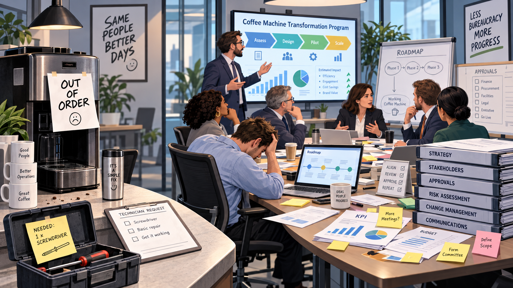 When Process Becomes the Problem: Avoiding Corporate Overcomplication